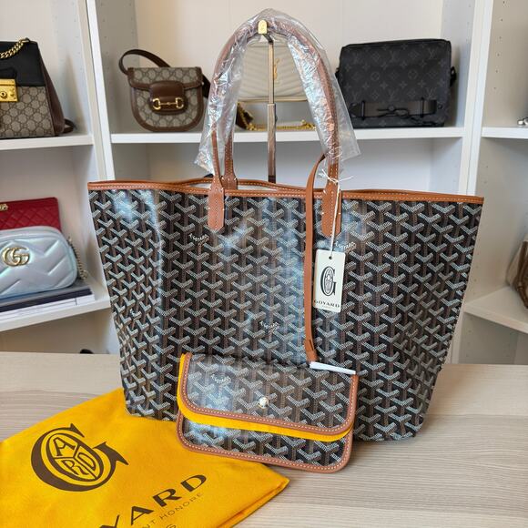 Goyard Goyardine Saint Louis PM Black - Picture 1 of 7